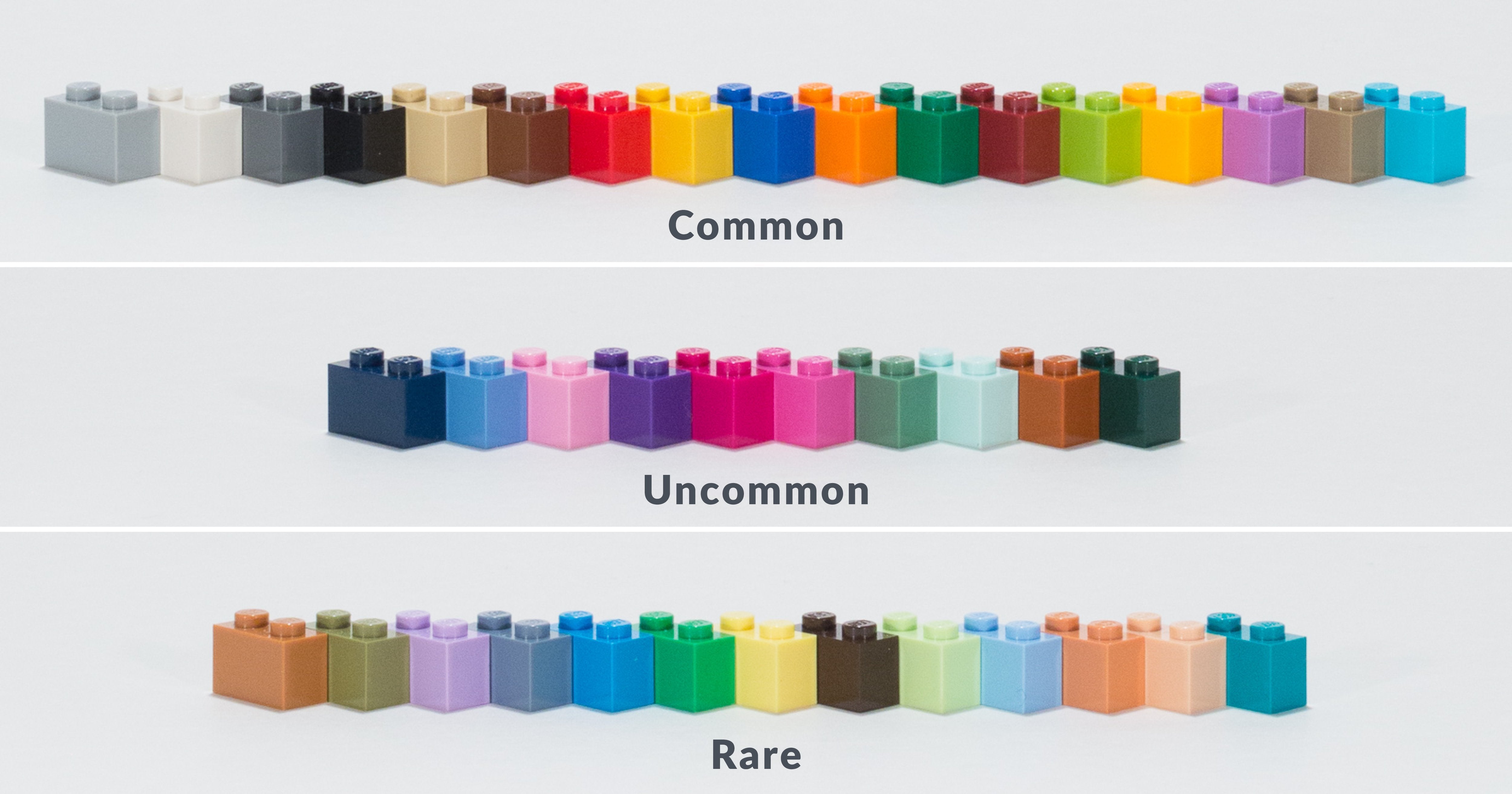 A Guide to Hard to Find and Rare LEGO Colors