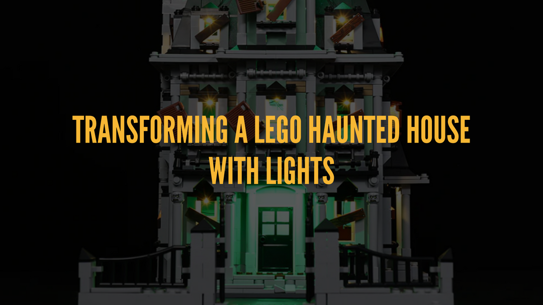 Transforming a LEGO Haunted House with Lights