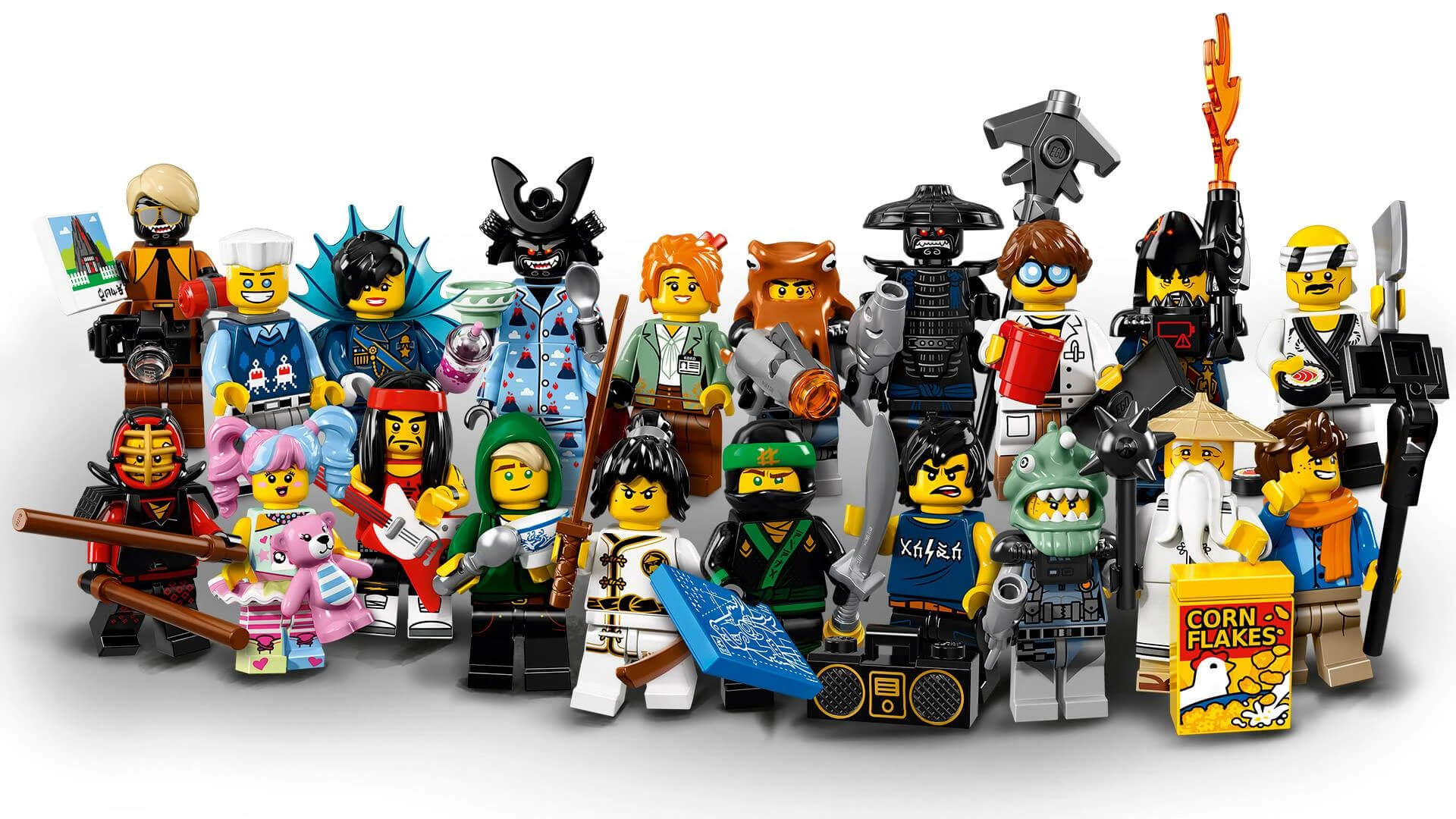 Iconic LEGO Ninjago Minifigures Unforgettable Movie Characters