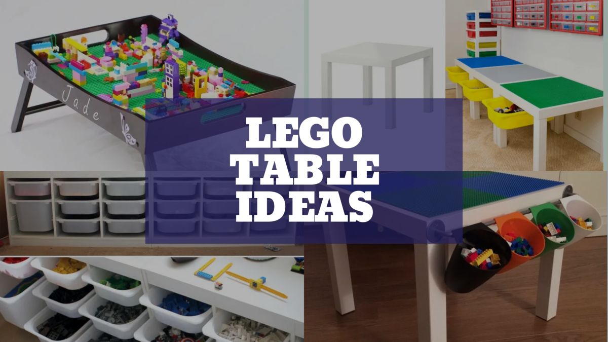 10 Cool DIY Lego Tables From IKEA Supplies - Shelterness