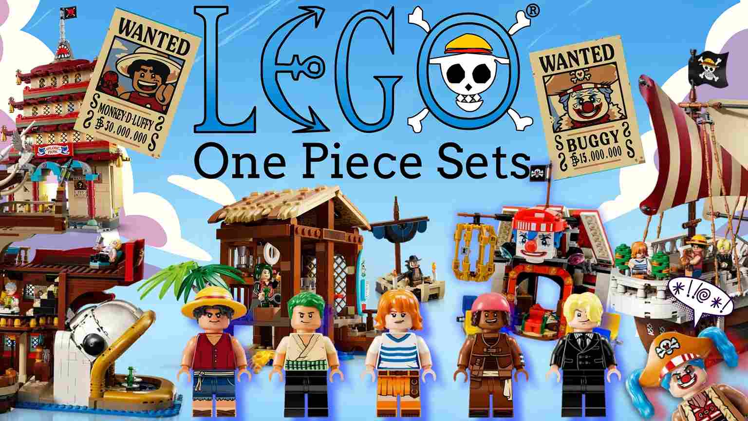 LEGO® One Piece 2025 Review New Pirate Sets - Game of Bricks