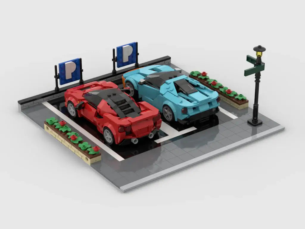 Lego car display ideas sale