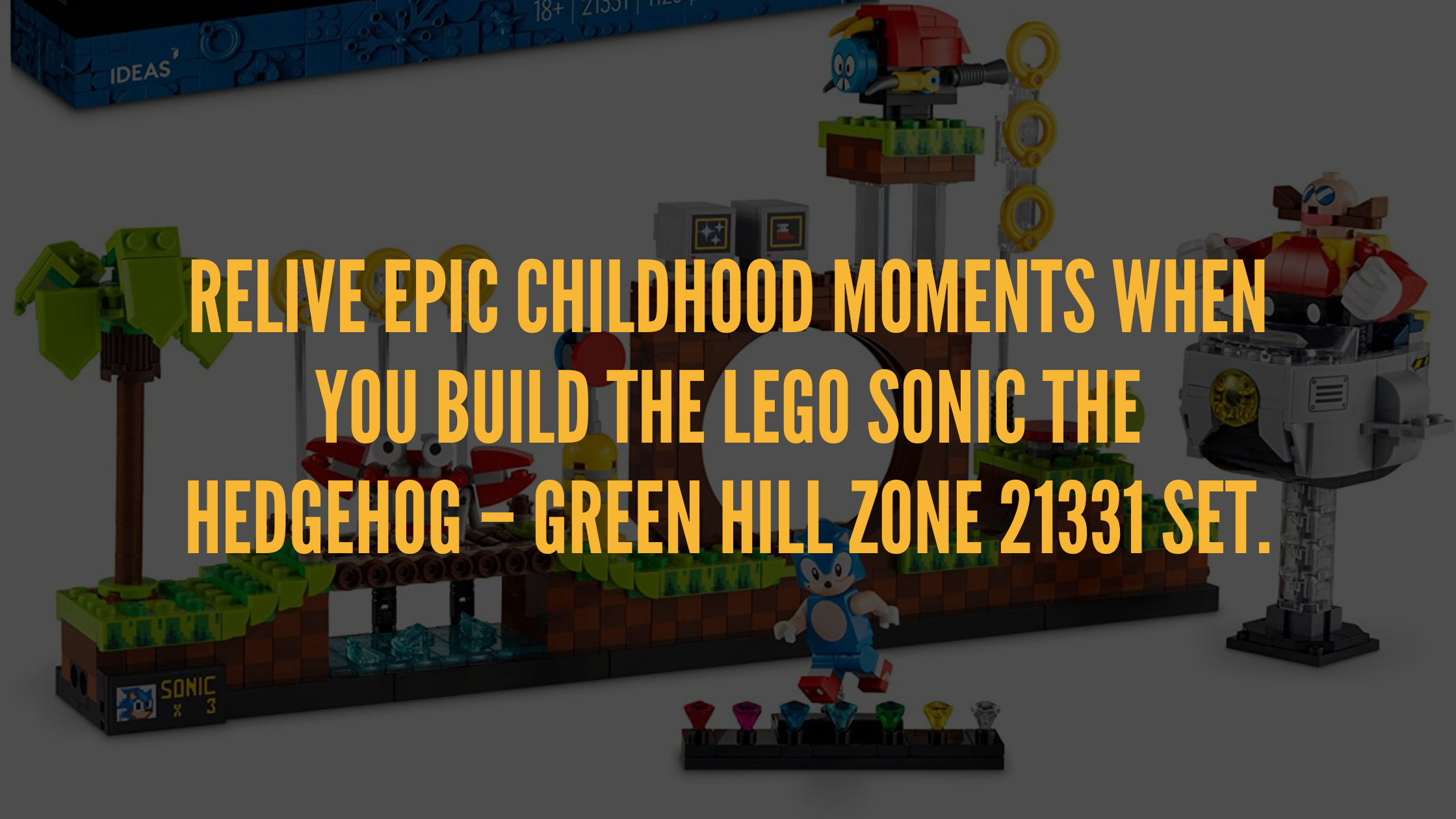 Sonic the Hedgehog – Green Hill Zone - 21331