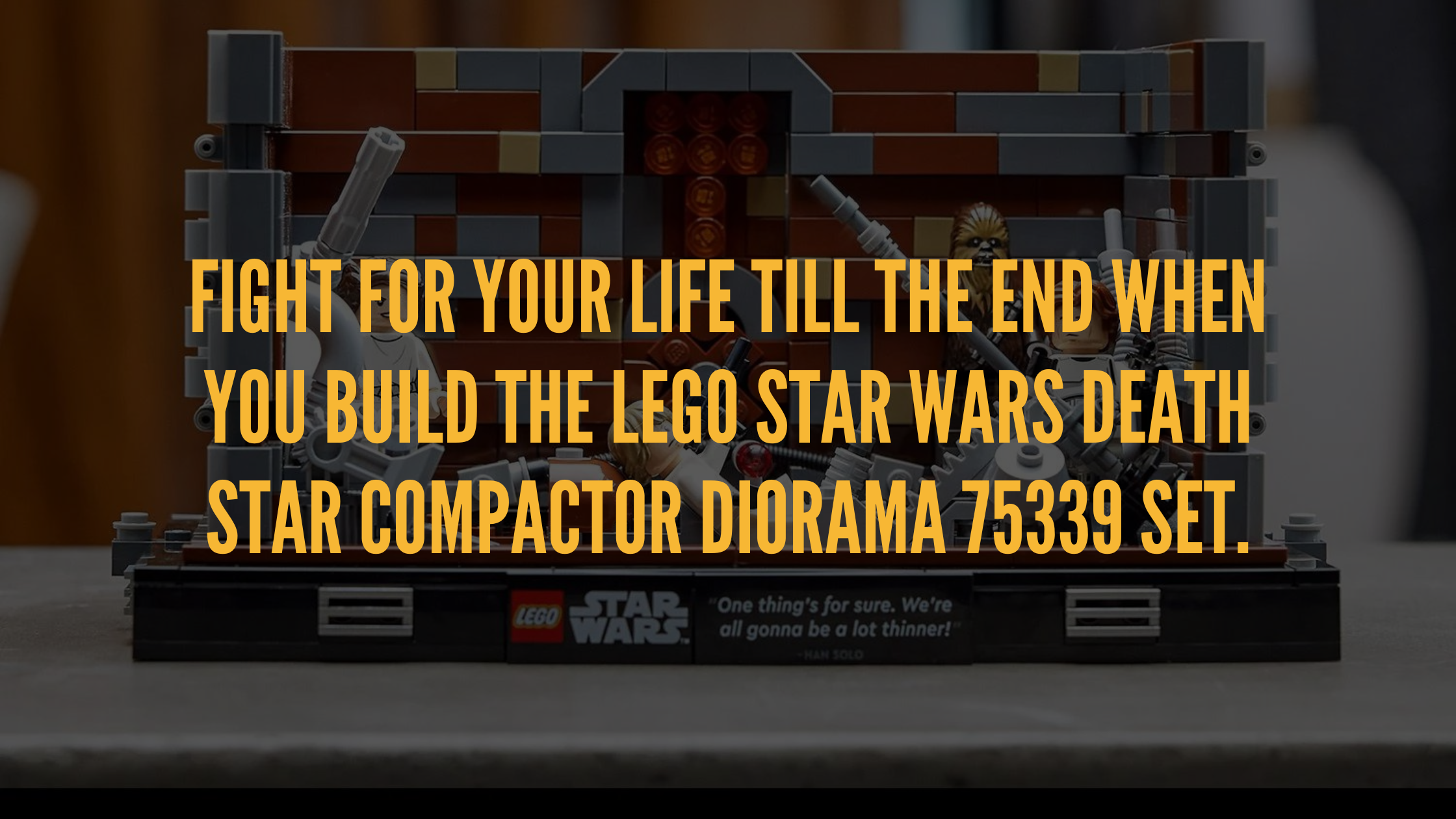 ▻ Review: LEGO Star Wars Diorama Collection 75339 Death Star