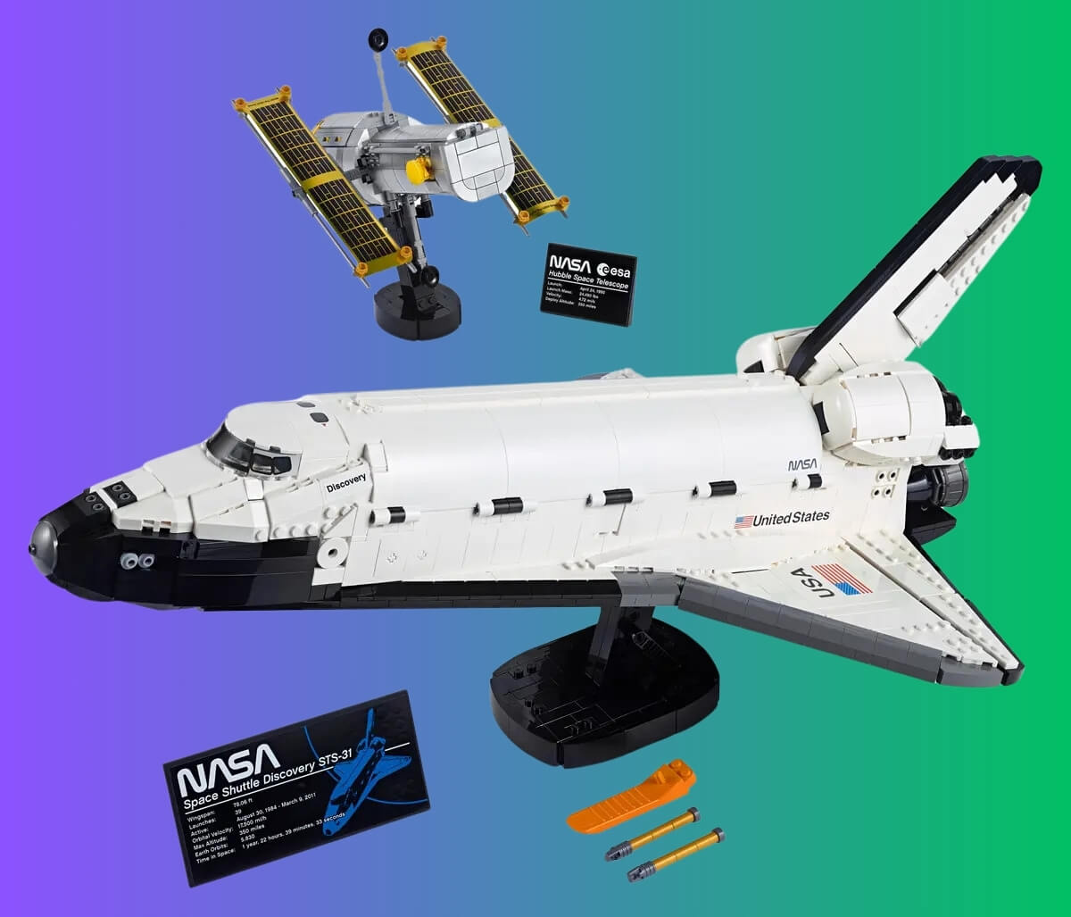 Lego space shuttle 1990s on sale