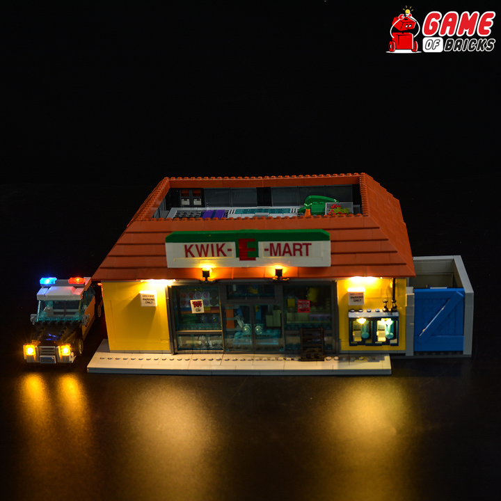 Light Kit for Kwik-E-Mart 71016