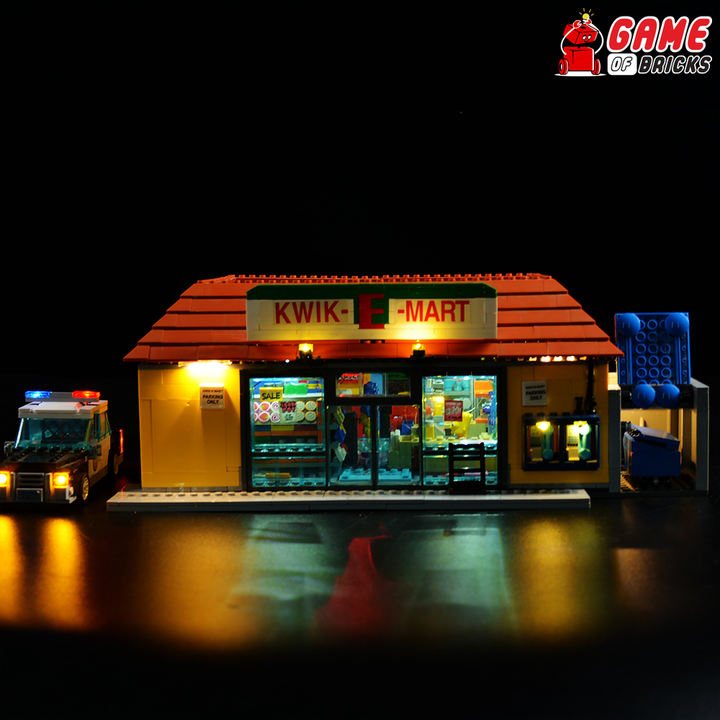 Light Kit for Kwik-E-Mart 71016