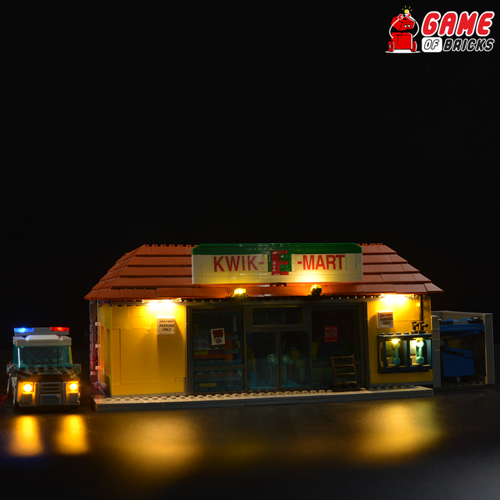 Light Kit for Kwik-E-Mart 71016