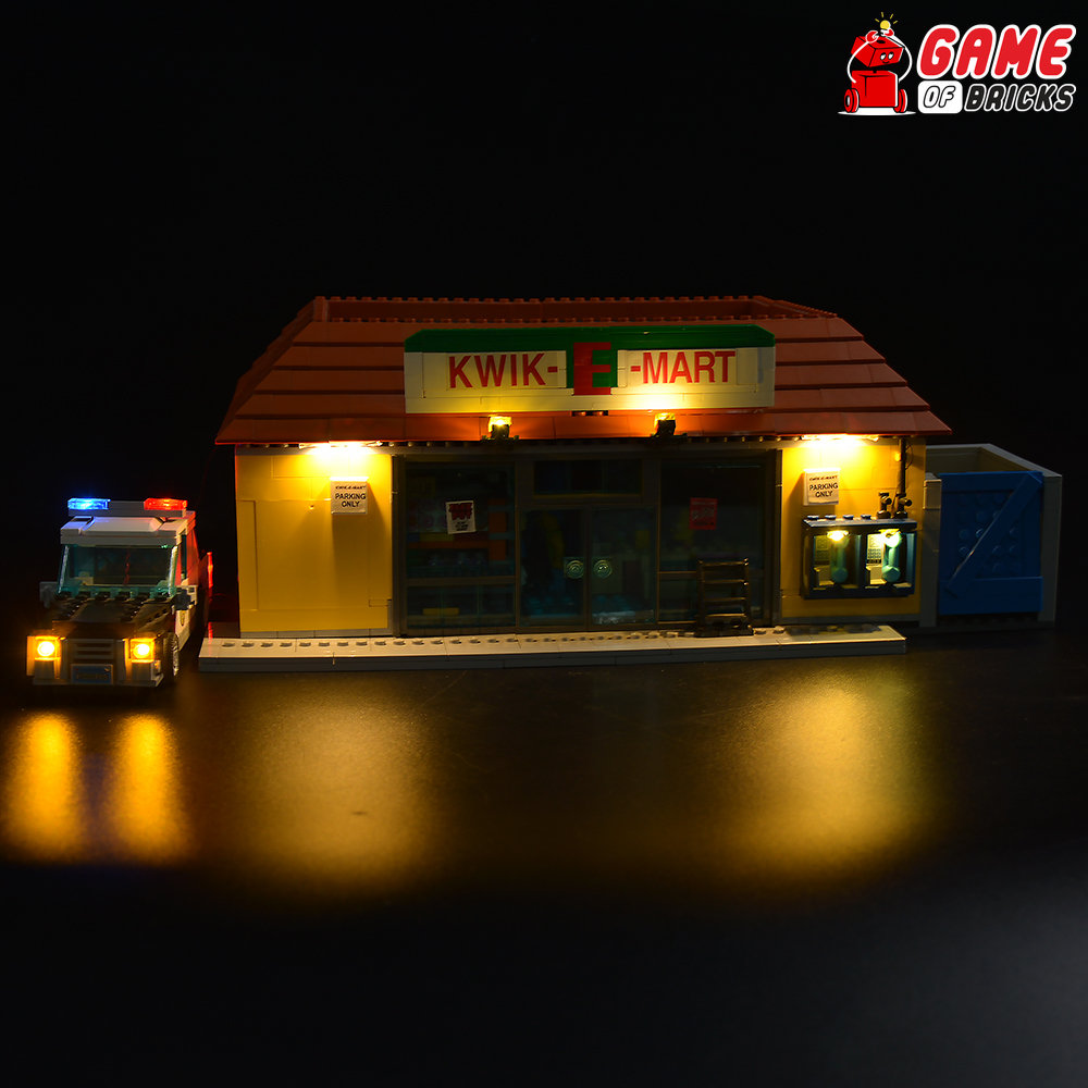 Light Kit for Kwik-E-Mart 71016