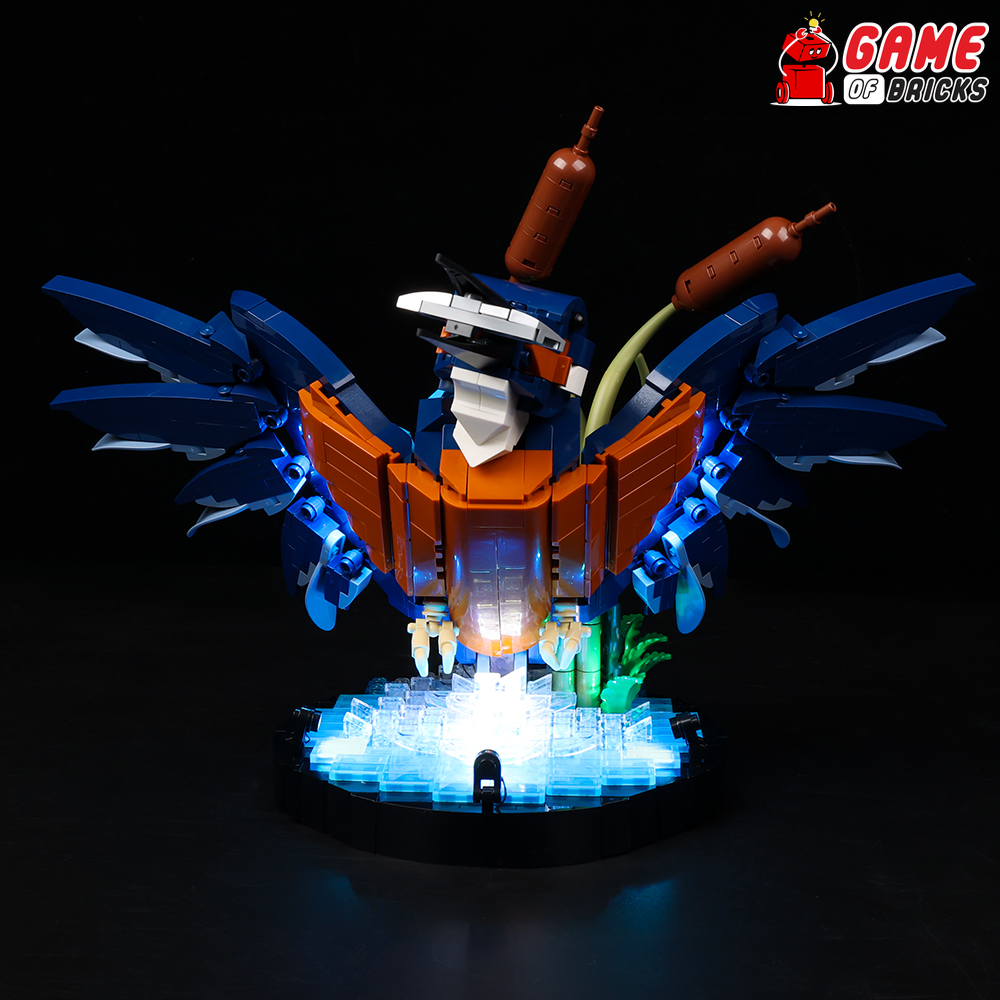 Kingfisher Bird LEGO lights