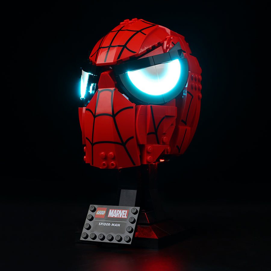 LEGO Spider-Man mask light kit