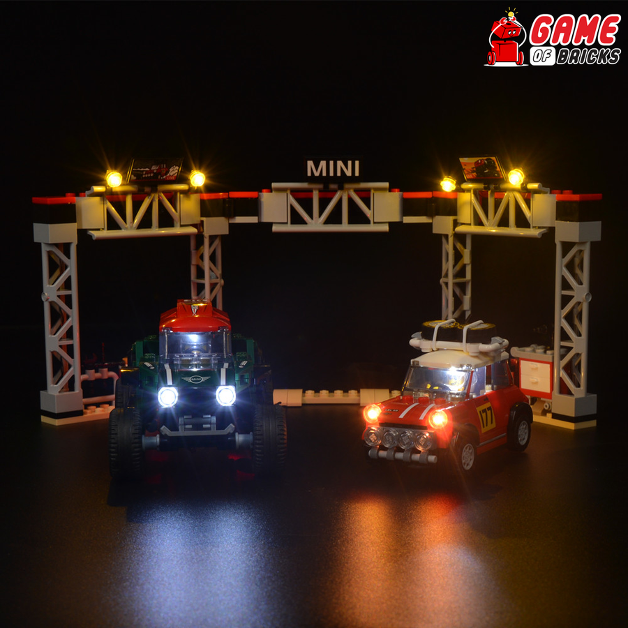 LEGO Mini Cooper light kit