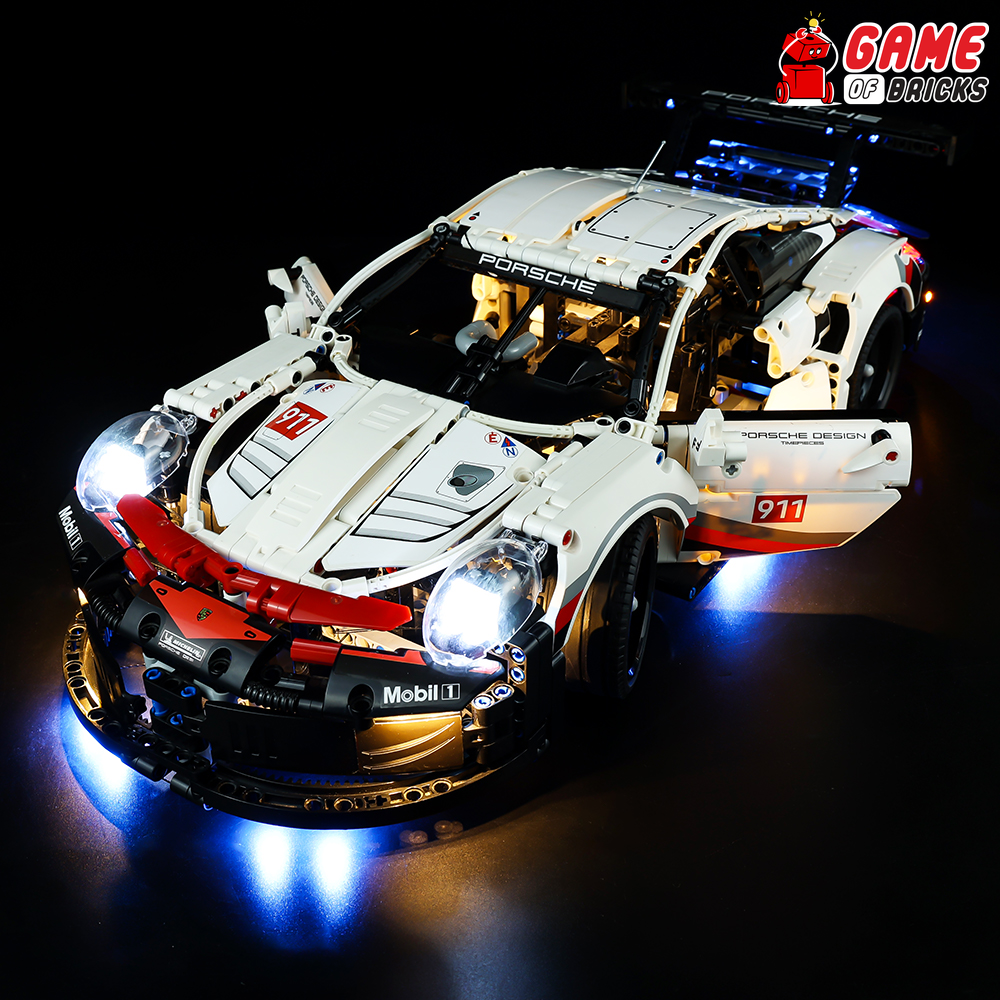 911 Gt3 Rs Lego Technics 42096 LEGO Porsche 911 RSR 42096 Light Kit