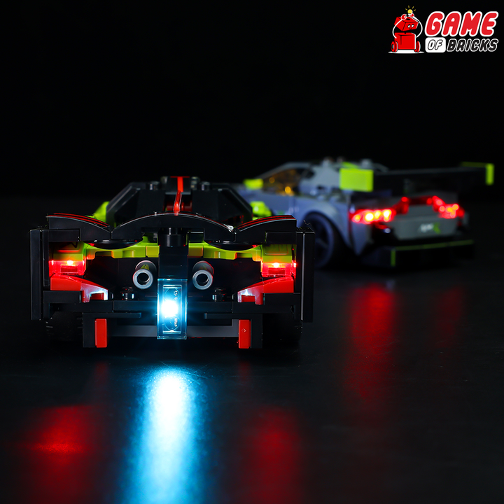 Light Kit for Aston Martin Valkyrie AMR Pro and Aston Martin Vantage GT3 76910