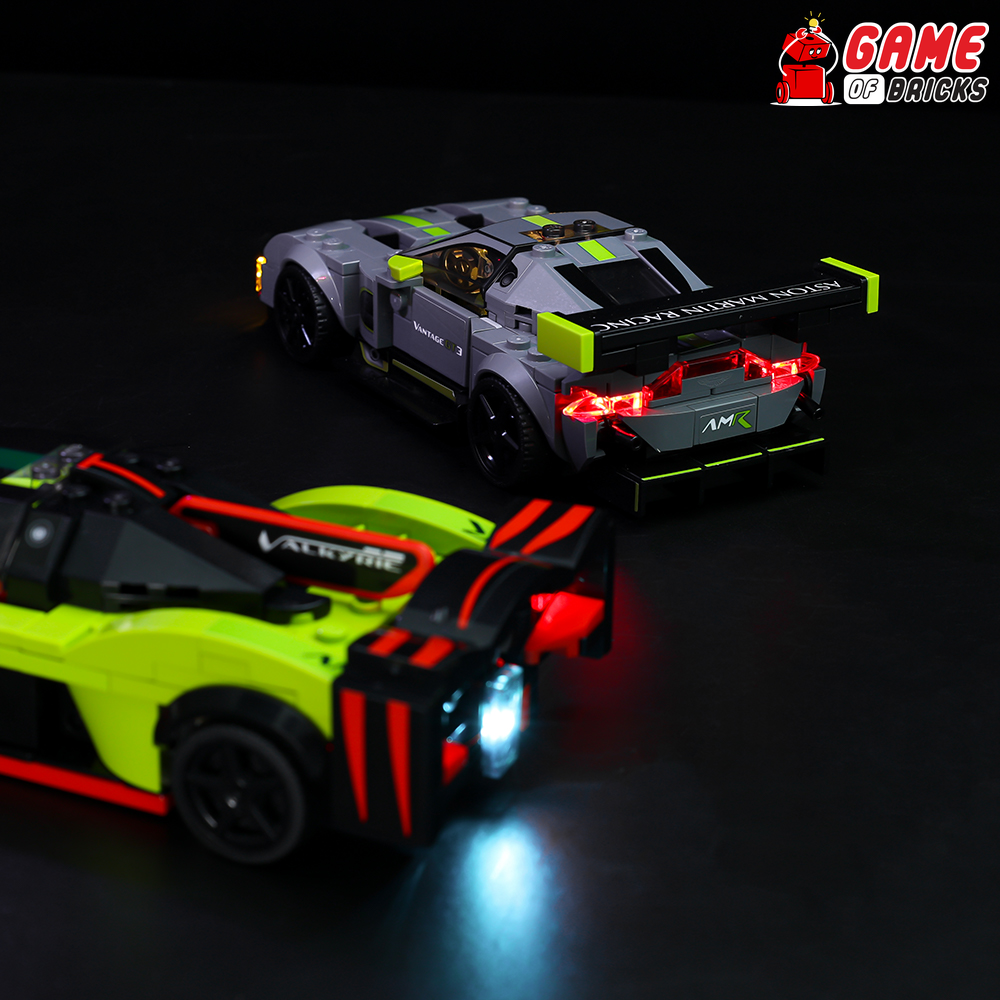Light Kit for Aston Martin Valkyrie AMR Pro and Aston Martin Vantage GT3 76910