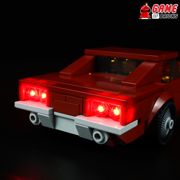 LEGO Chevrolet Corvette C8.R, 1968 Chevrolet Corvette 76903 Light Kit