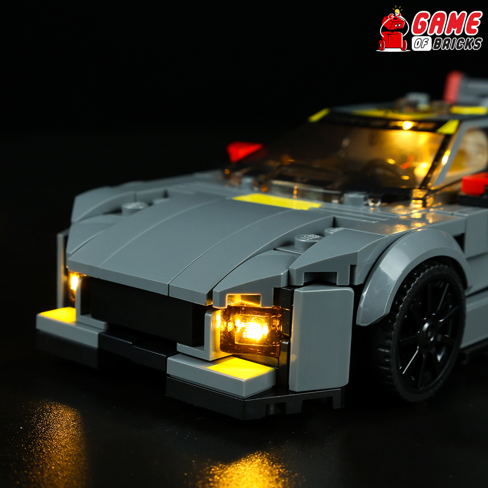 LEGO Chevrolet Corvette C8.R, 1968 Chevrolet Corvette 76903 Light Kit