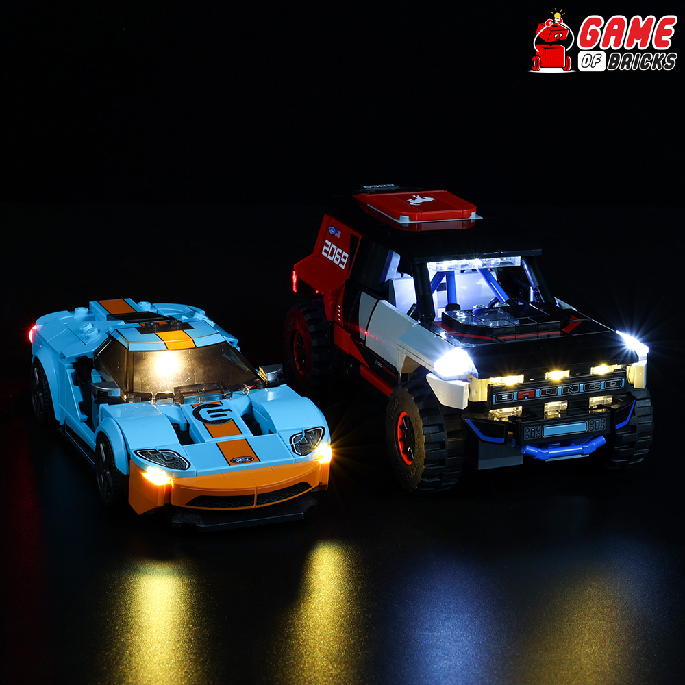 Ford GT Heritage Edition and Bronco R 76905
