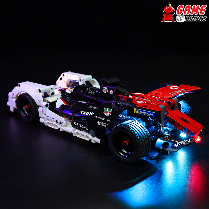 LEGO Formula E Porsche 99X Electric 42137 Light Kit