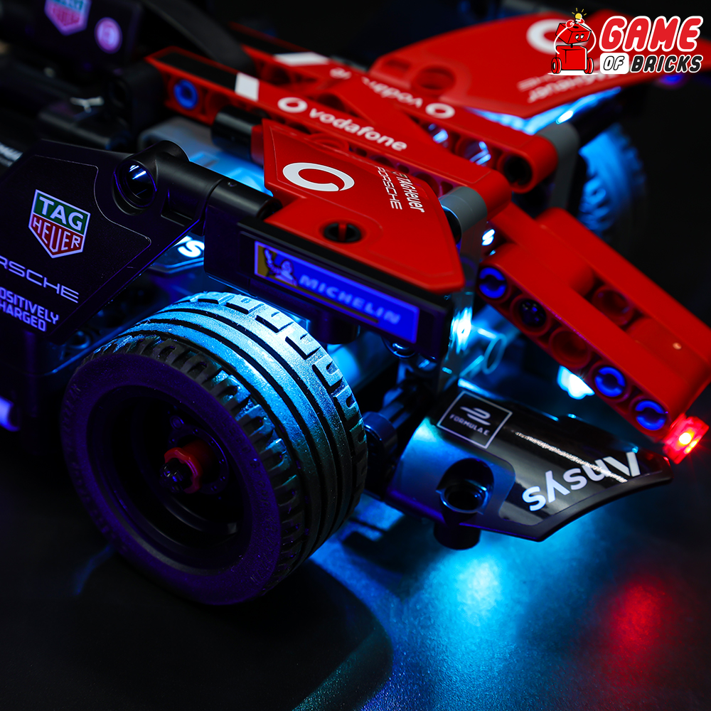 LEGO Formula E Porsche 99X Electric 42137 Light Kit
