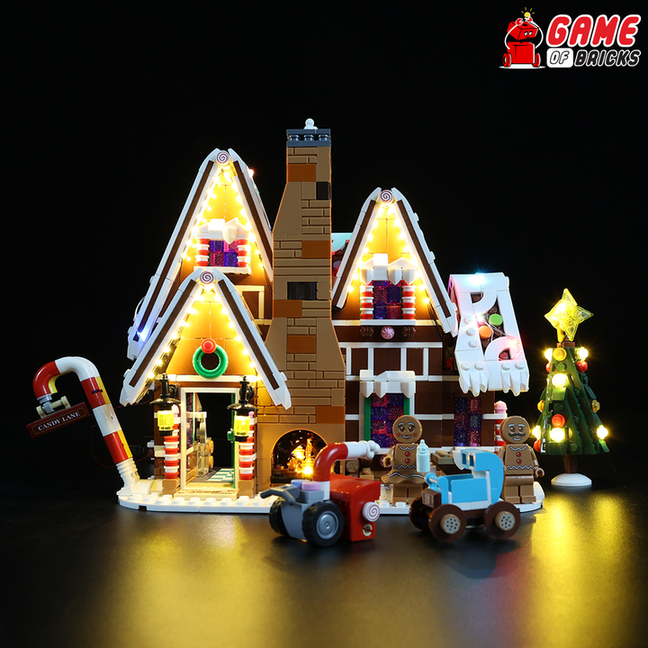 Light Kit for Gingerbread House 10267 (Updated)
