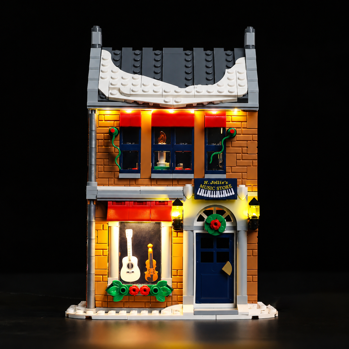 LEGO® Holiday Main Street 10308 light kit: music after dark.