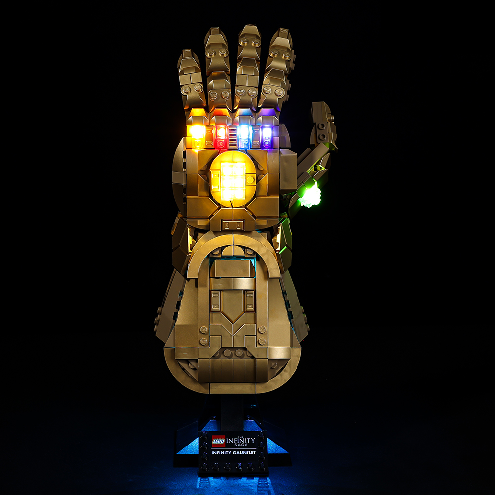 Light Kit for Infinity Gauntlet 76191 Updated