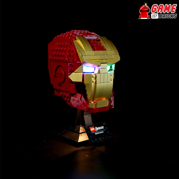LEGO Iron Man Helmet 76165 Light Kit
