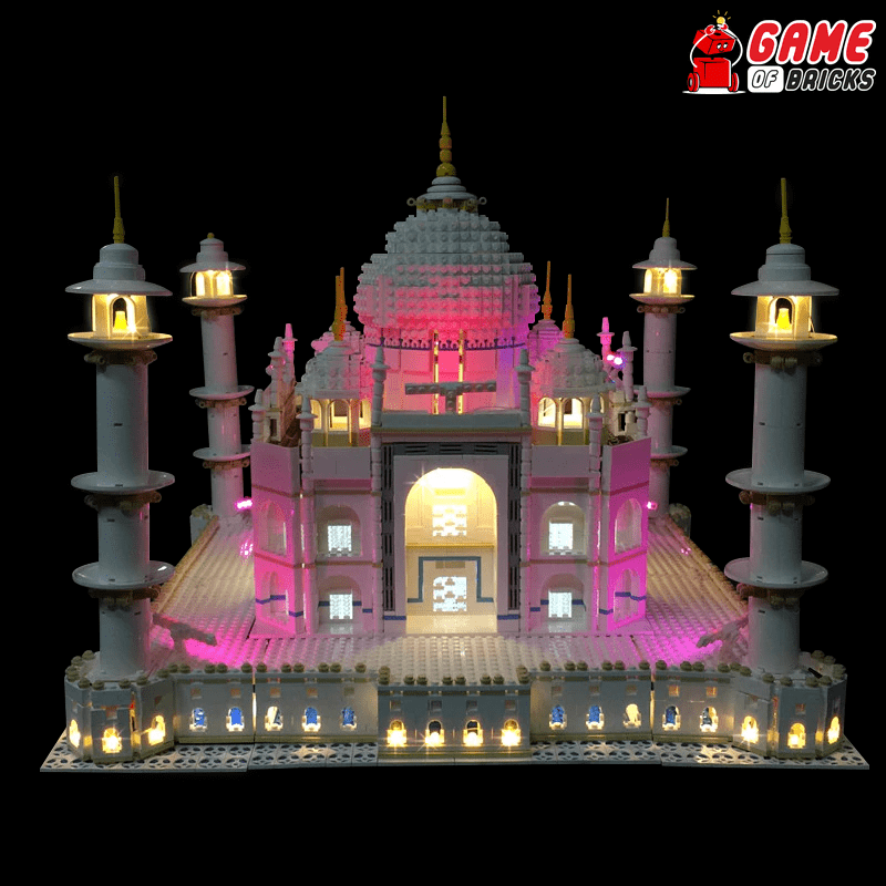 LEGO Taj Mahal 10256 and 10189 Light Kit