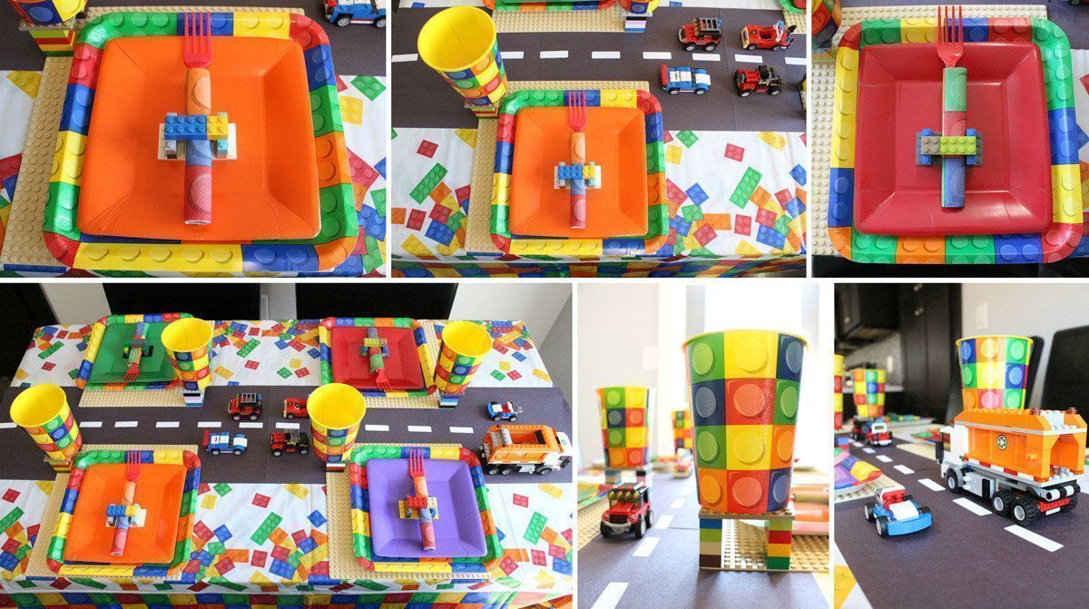 Lego birthday party cheap indoor games