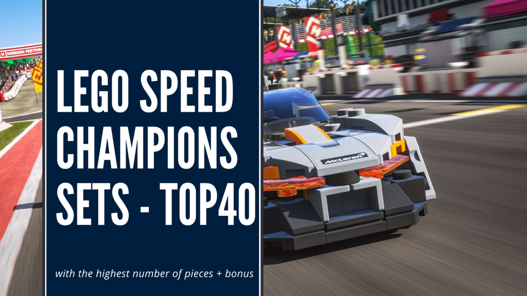 All LEGO Speed Champions Sets - TOP40