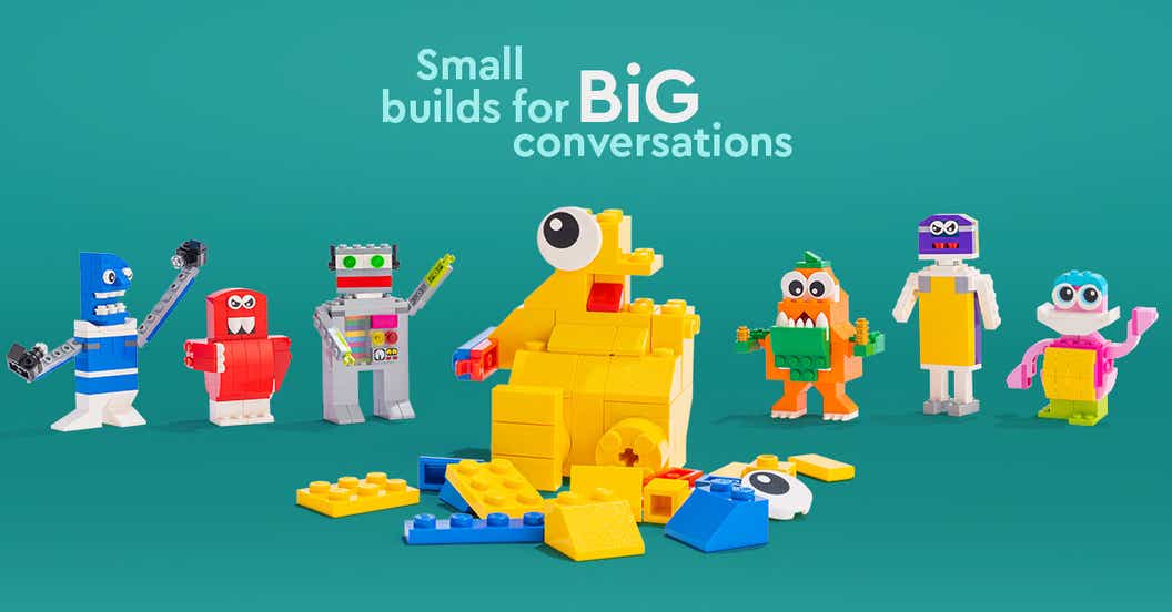 lego build and talk