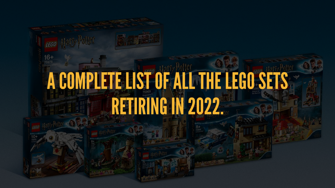 A complete list of all the LEGO sets retiring in 2022.