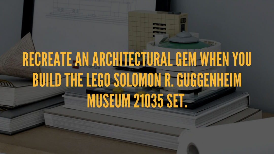 History is beautiful. It tells the human story from the beginning of time which makes museums the ultimate repositories of the human experience. RECREATE AN ARCHITECTURAL GEM WHEN YOU BUILD THE LEGO SOLOMON R. GUGGENHEIM MUSEUM 21035 SET.