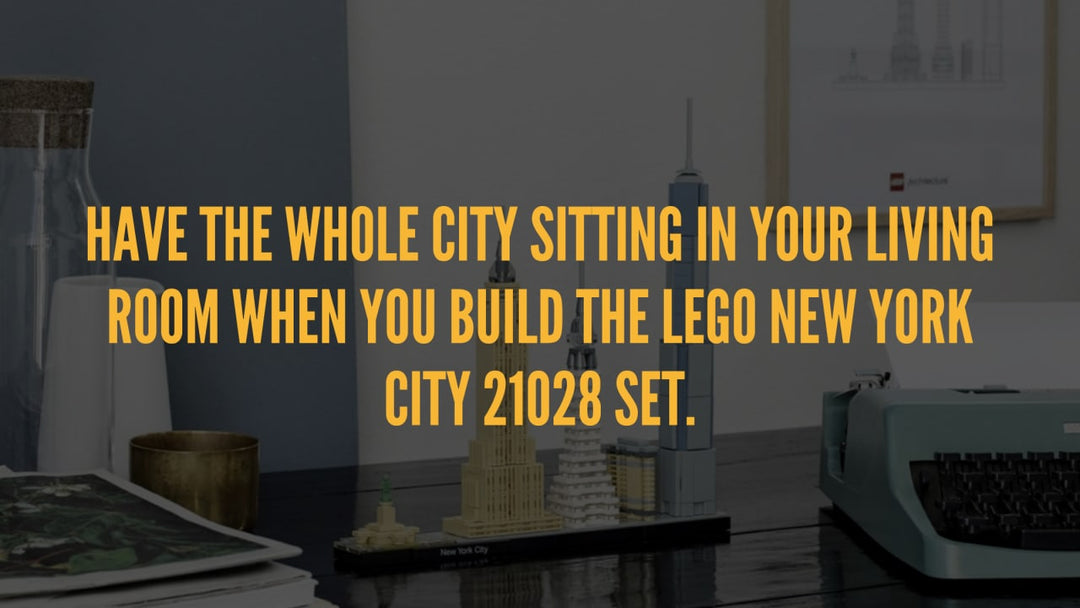 Have the whole city sitting in your living room when you build the LEGO New York City 21028 Set.