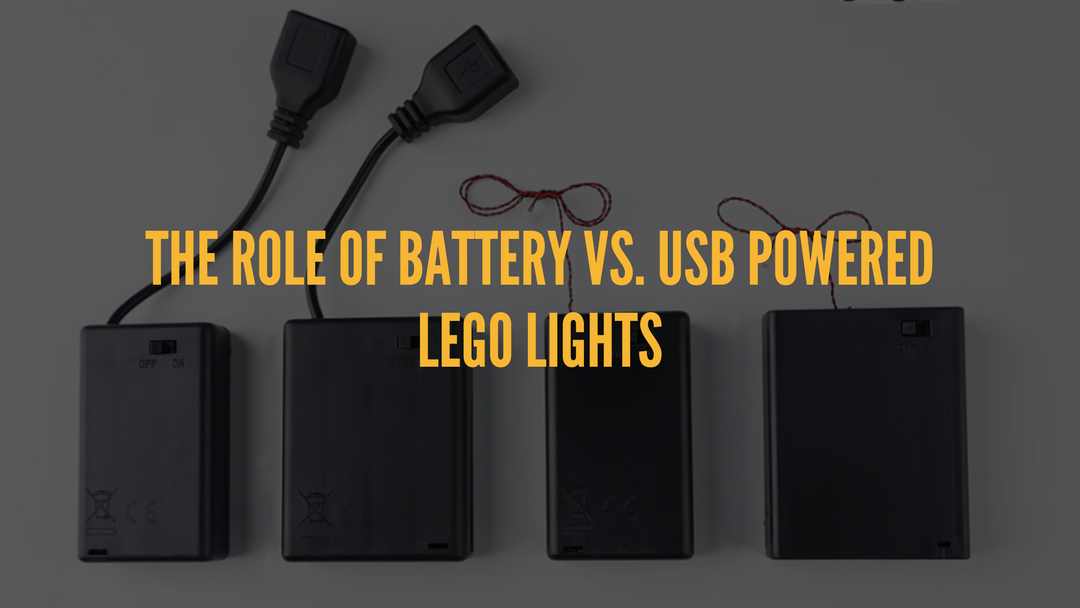 The Role of Battery vs. USB Powered LEGO Lights