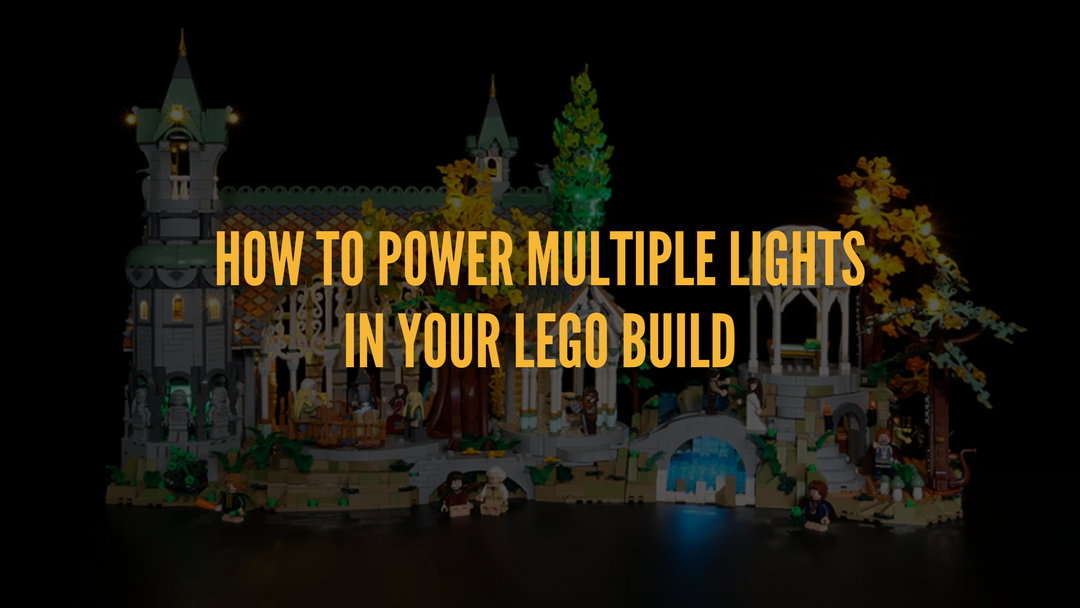 How to Power Multiple Lights in Your LEGO Build