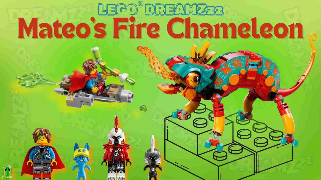 Mateo’s Fire Chameleon LEGO Set Review