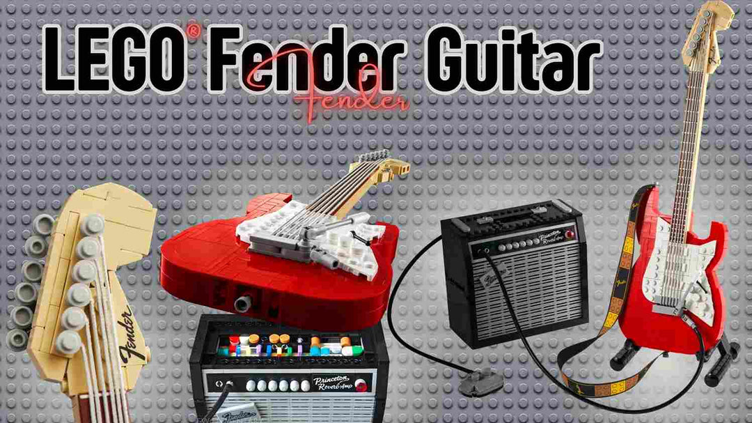 Unleash Your Creativity by Building a LEGO® Fender Guitar