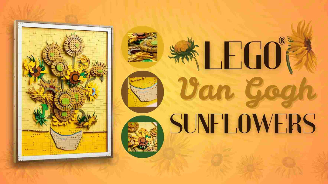  LEGO® Van Gogh Sunflowers set