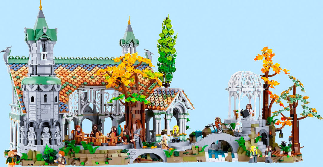 LEGO® Rivendell 10316 Review: Size, Price and Display Tips