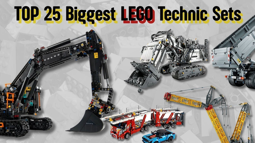 TOP 25 Biggest LEGO® Technic Sets
