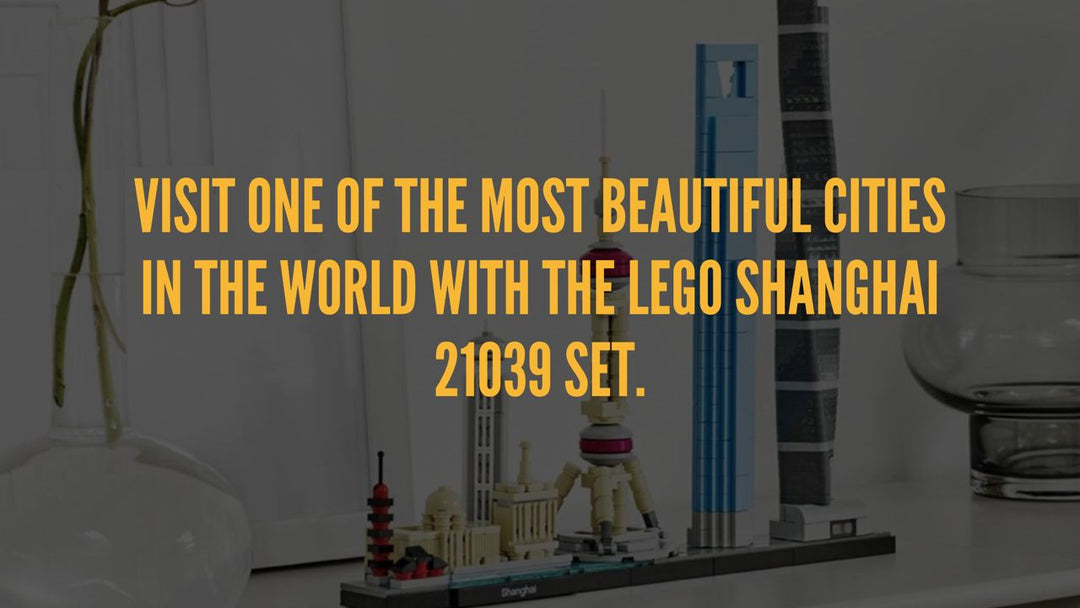 Visit one of the most beautiful cities in the world with the LEGO Shanghai 21039 Set.
