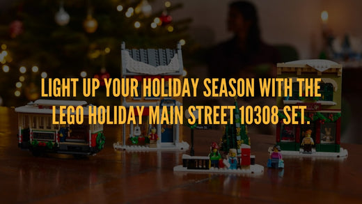 Light up your holiday season with the LEGO Holiday Main Street 10308 Set.