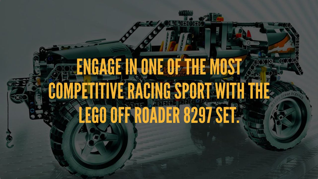Engage in one of the most competitive racing sport with the LEGO Off Roader 8297 Set.