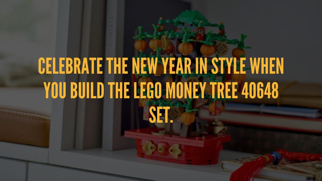 Celebrate the new year in style when you build the LEGO Money Tree 40648 Set.