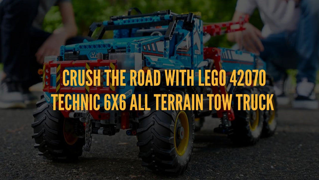 Crush the Road with LEGO 42070 Technic 6x6 All Terrain Tow Truck