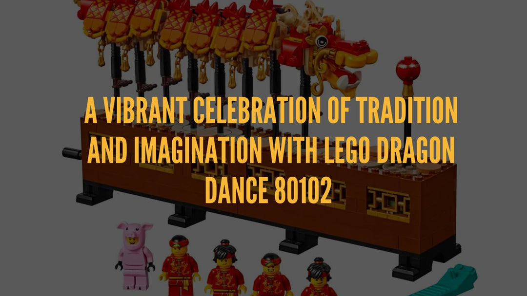 A Vibrant Celebration of Tradition and Imagination with LEGO Dragon Dance 80102