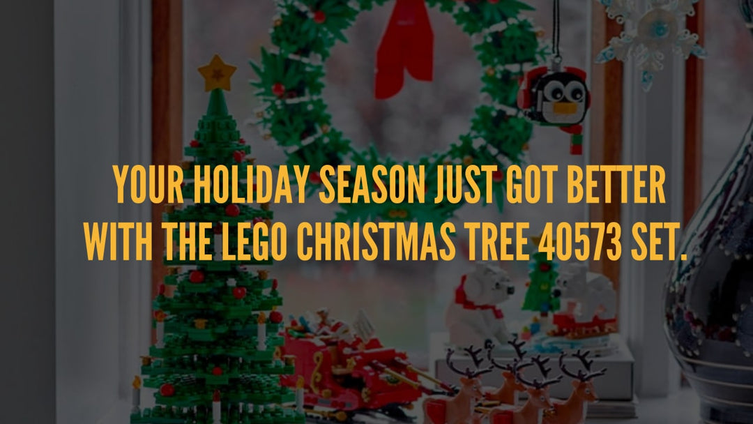 Your holiday season just got better with the LEGO Christmas Tree 40573 Set.