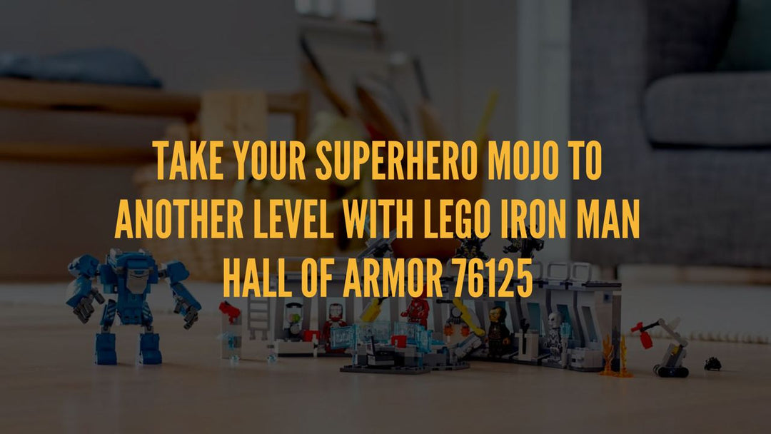 Take your superhero mojo to another level with the LEGO Iron Man Hall of Armor 76125